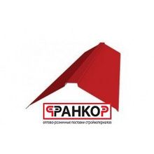 Планка конька плоского, GL 115х30х115 мм L=2 м, РЕ