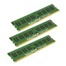 3gb 1066mhz ddr3 ecc cl7 dimm (kit of 3) w ts (kvr1066d3e7sk3 3g)