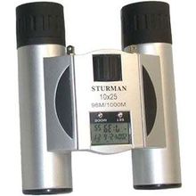 Бинокль STURMAN 10x25 с термометром