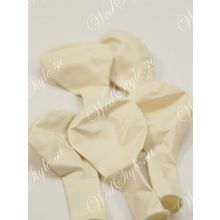 Свадебные шары воздушные латексные 26 см - белый Pastel White (Z-1102-0260) STA392