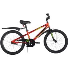 Велосипед 20" NOVATRACK Juster 2021 (красный)