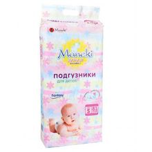 Maneki Fantasy S 4-8 кг 81 шт