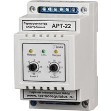 Терморегулятор АРТ-22-10К с датчиками KTY-81-110 2 кВт DIN