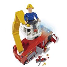 Fireman Sam Пожарный Сэм, Пожарная машина + 2 фигурки, св., зв., 28см 9257661