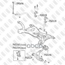 Сайлентблок Переднего Рычага Передний Ford Focus 04-> FIXAR арт. FG0129