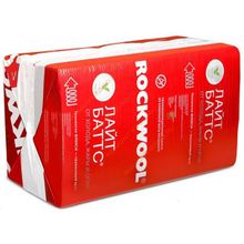 РОКВУЛ Лайт Баттс утеплитель 1000х600х100мм (5шт=3м2=0,3м3)   ROCKWOOL Лайт Баттс каменная вата 1000х600х100мм (3м2=0,3м3) (упак.5шт)