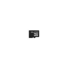 Micro SecureDigital 4Gb QUMO (QM4GCR-MSD10-FD-GRN) CL10 + USB картридер FUNDROID Green