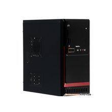 Корпус Vento (Asus) TA 722, ATX, 450 500W (ном. макс.), Black Red, 2*USB 2.0  Audio Fan 8см