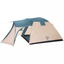 Палатка туристическая 5-местная 2-слойная Hogan X5, размер (200+305)*305*200 см Bestway (68015)