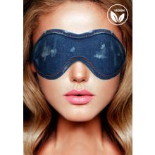 Синяя джинсовая маска на глаза Roughend Denim Style (227114)