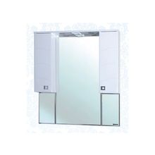 Джулия-85 зеркало шкаф, 83 см, белое, Bellezza