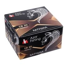 AZOR FISHING Катушка безынерционная СB 30 Премиум, 4 п п, металл.шпуля Графит, алюминий