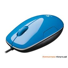 Мышь (910-001109)  LS1 Laser Mouse Aqua-Blue Retail