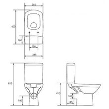 Унитаз-компакт Cersanit Carina 314 011