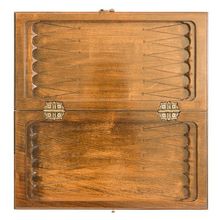 Шахматы + нарды резные с гранатами 40