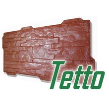 Фасадная   цокольная панель под камень Tetto