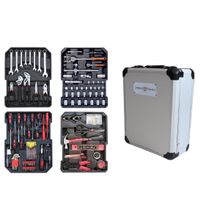 Набор инструментов в чемодане 247 предметов Swiss Tools ST-1077 (KomfortMax)
