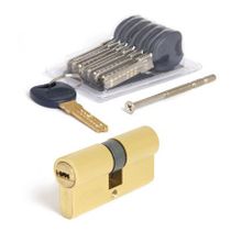 Цилиндр для замка ключ   ключ Apecs Premier CD-62-G золото