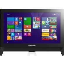 Моноблок Lenovo IdeaCentre C20-30G [F0B2008XRK] black 19.5 FHD Cel 3205U 4Gb 500Gb DVDRW WiFi Cam DOS k+m