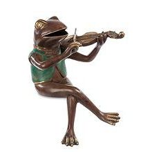 Фигурка «Лягушка со скрипкой» 28 см