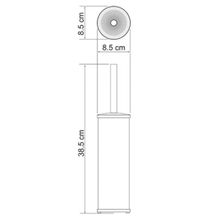 WasserKRAFT Щетка для унитаза Exter K-1017