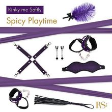 БДСМ-набор в фиолетовом цвете Kinky Me Softly (фиолетовый)