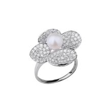 Кольцо из жемчуга Deluna, RS4528PE