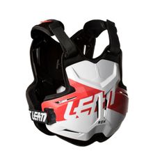 Защита панцирь Leatt Chest Protector 2.5 ROX White Red (5018100100), Размер OS