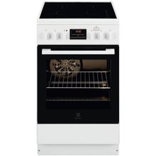 Электрическая плита Electrolux SteamBake RKI560200W 50см белый