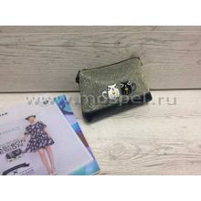 Сумка-косметичка Котики былый и черный