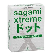 Презервативы с точками Sagami Xtreme Type-E 3шт