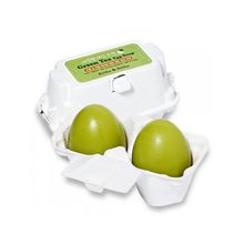 Holika Holika Мыло-маска с зеленым чаем Green Tea Egg Soap, Holika Holika