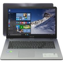 Ноутбук ASUS VivoBook A705UQ    90NB0EY2-M02380    i7 8550U   8   1Tb   ext.DVD-RW   940MX   WiFi   BT   Win10   17.3"   2.21 кг