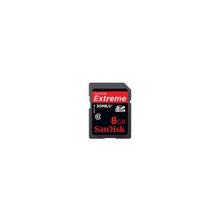 SanDisk 8Gb SDHC Card Extreme