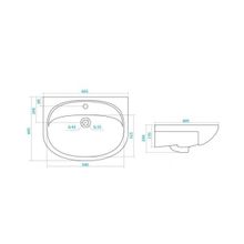 Triton Мебель для ванной Диана 65 L ящики