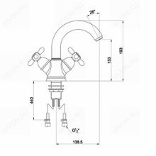 Timo Смеситель Ritz 0141FN