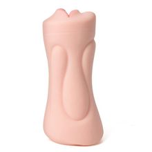 Двусторонний мастурбатор Debby - вагина и ротик (105846)