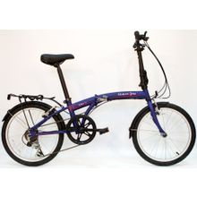 Складной велосипед Dahon Suv D6 (2016) Blue suede