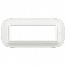 Рамка 6 модулей AXOLUTE, белый |  код. HB4806HD |  Bticino