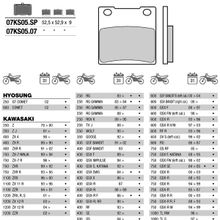 BREMBO Тормозные колодки BREMBO 07KS0507