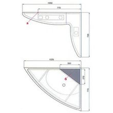 Мебель для ванной Акватон Лас-Вегас 100 R