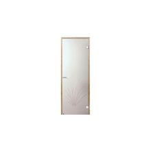 Дверь для сауны Harvia 0,7х1,9 стекло камыш сатин