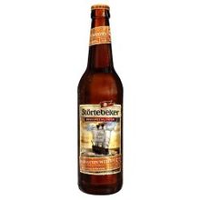 Пиво Штертебекер Бернштайн-Вайцен (янтарное), 0.500 л., 5.3%, пшеничное. нефильтрованное, светлое, стеклянная бутылка, 20
