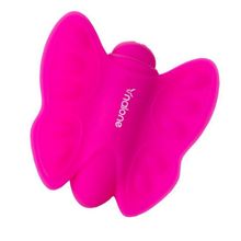 Nalone Розовый клиторальный стимулятор-бабочка Madam (розовый)