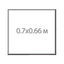 Магнитная доска 0.7х0.66 м., |Стандарт|