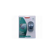 Мышь Logitech V470 Cordless Laser Mouse Bluetooth for Notebooks, синяя