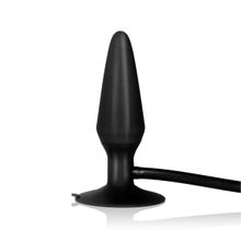 Чёрный анальный расширитель Booty Call Booty Pumper Medium - 11,5 см. Черный