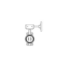  Запорный клапан  Червячная передача,-10 до+110C, клин CF8M,Ду80 Артикул №: 1046952