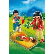 Playmobil Дети с морскими свинками