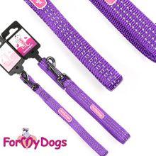 Ошейник ForMyDogs для активных собак, цвет - фиолетовый FMDSp15004-2015 V
